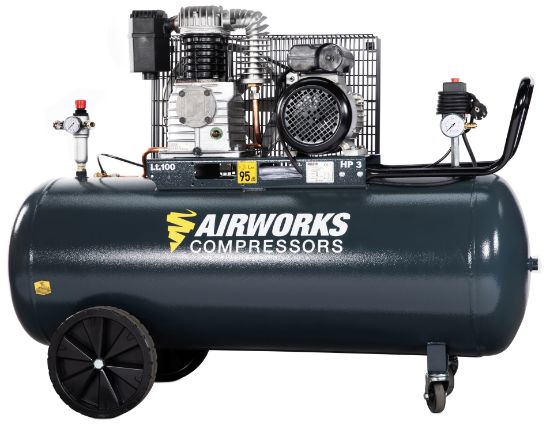Afbeeldingen van Airworks 2 cilinder zuigercompressor 2.2