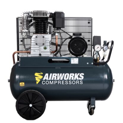 Afbeeldingen van Airworks 2 cilinder zuigercompressor 1.5
