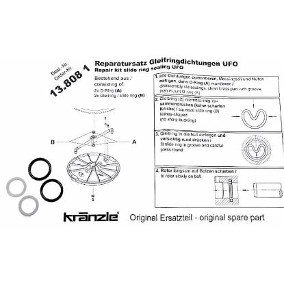 Afbeeldingen van Dichting radial 12 MM (set) - ufo