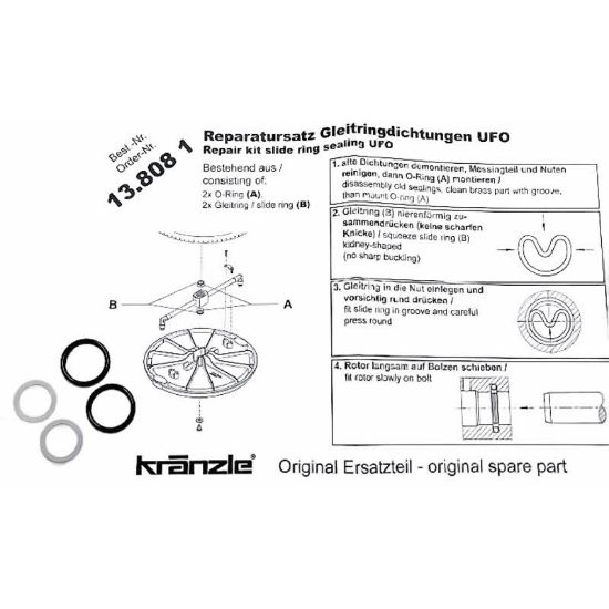 Afbeeldingen van Dichting radial 12 MM (set) - ufo