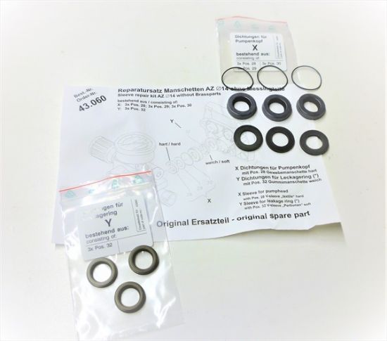 Afbeeldingen van Repairkit manchetten 14MM AZ (7/120, 10/