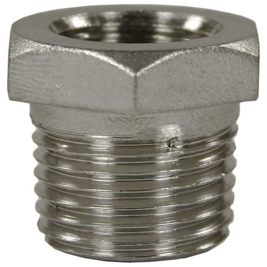 Afbeeldingen van Verloopring 1/8"BI : 1/4"BU RVS