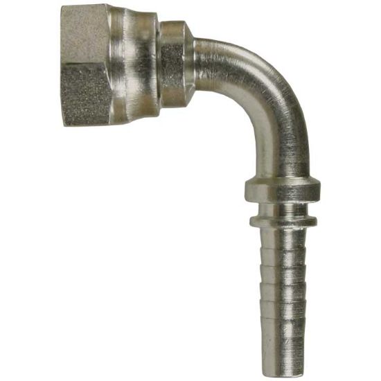 Afbeeldingen van Persnippel DKR 1/4" NW 06 90° RVS