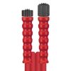 Afbeeldingen van Slang 1SN-08-315 rood 40 M.RVS -Swivel 2
