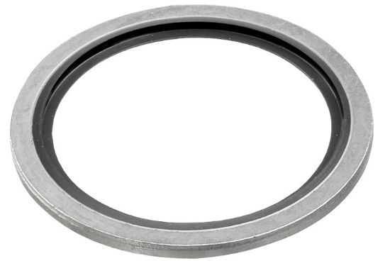 Afbeeldingen van Bonded seal voor 1/4"BU (1 STK) staal
