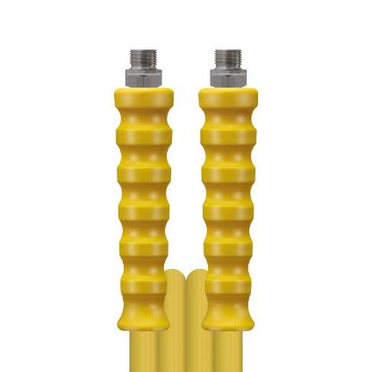 Afbeeldingen van Slang 2SC-10 geel 30 M.AGR 3/8 + KBS