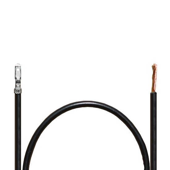 Afbeeldingen van Kabel 300 mm Eindhuls 2,8 mm : offen