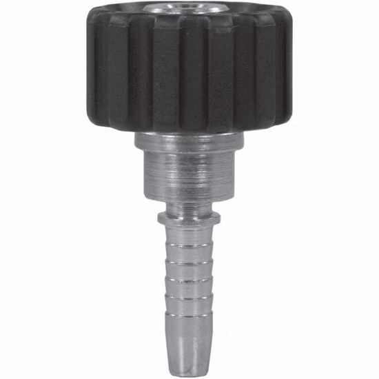 Afbeeldingen van Persnippel DKO NW 06 met moer M 22 RVS