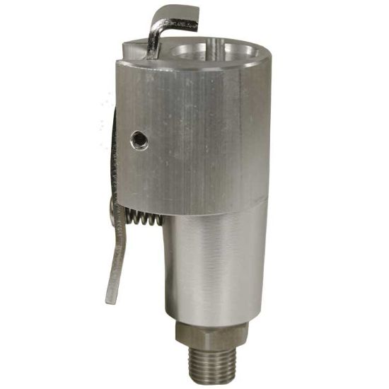 Afbeeldingen van Borstelhouder met Knipslot 1/4