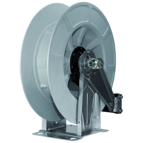 Afbeeldingen van Slanghaspel  21M. 22BU RVS /ABS grijs