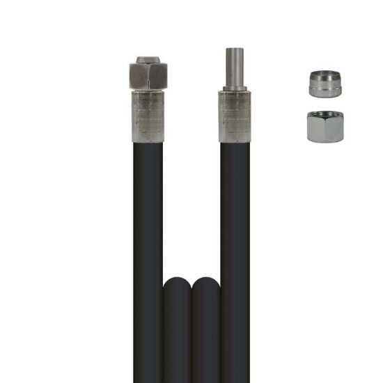 Afbeeldingen van Slang 2SC-08 ZW 1,67M. DKOL 12