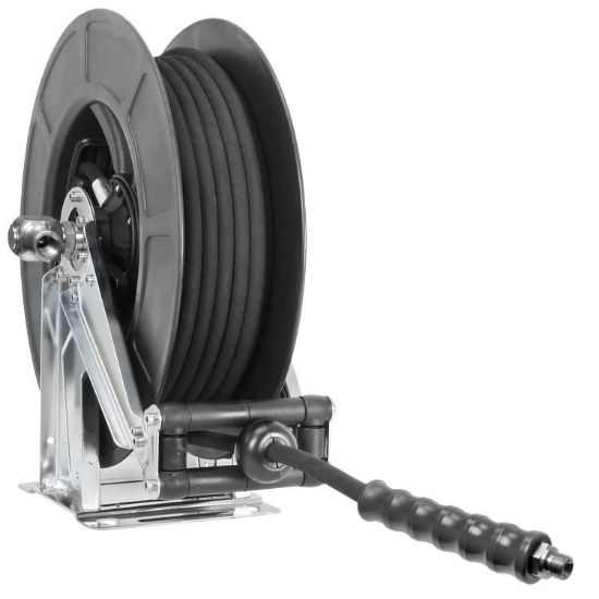 Afbeeldingen van Slanghaspel  1SN-08 20M.ZW AGR3/8"