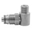 Afbeeldingen van Haakse swivel 1/2" RVS 200 bar 90°C
