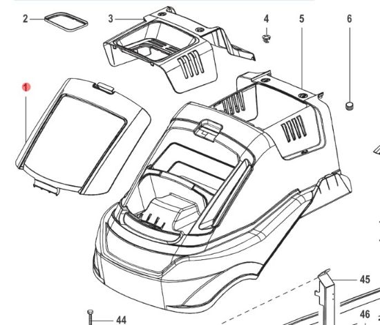 Afbeeldingen van Deksel grijs