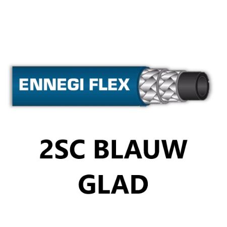 Afbeeldingen van Slang 2SC-06-420 Bar 150°C Blauw glad