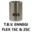 Afbeeldingen van Pershuls RVS 1SC/2SC-10 glad