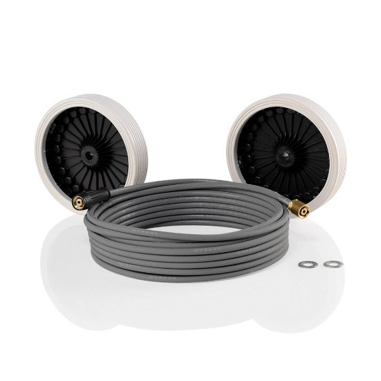 Afbeeldingen van Kit streepvrije wielen/slang (voeding) g