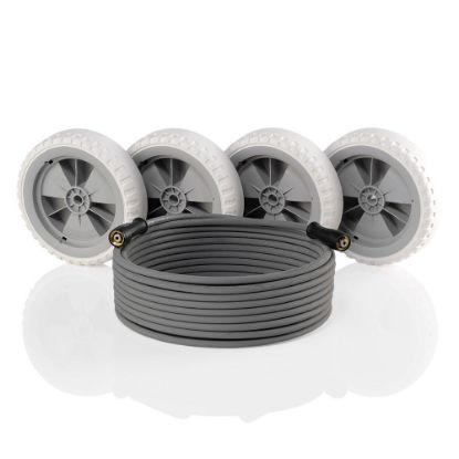 Afbeeldingen van Kit streepvrije wielen/slang (voeding) g