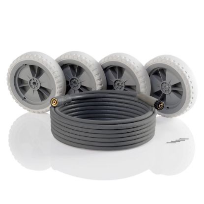 Afbeeldingen van Kit streepvrije wielen/slang (voeding) g