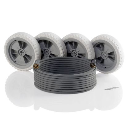 Afbeeldingen van Kit streepvrije wielen/slang (voeding) g