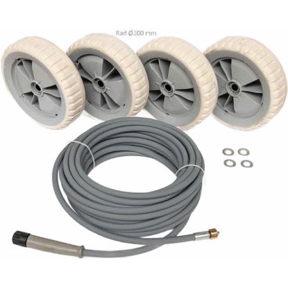 Afbeeldingen van Kit streepvrije wielen/slang (voeding) g