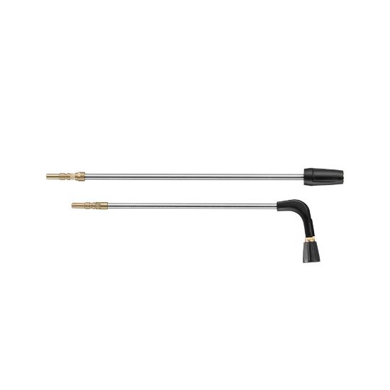 Afbeeldingen van Chassislans met lansverlenging inox (2 x