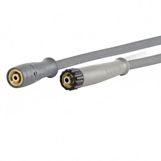 Afbeeldingen van HD slang 10 M DN 8 grijs/blauw (knikbesc