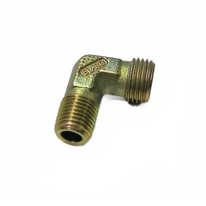 Afbeeldingen van Elleboog 1/4" AG x ermeto 10 MM