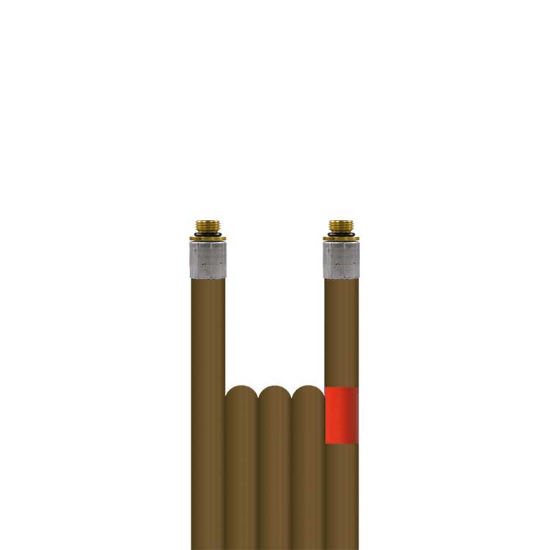 Afbeeldingen van Rioolslang 04-300 Bar 30 M.BU 1/8 Bronze