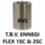 Afbeeldingen van Pershuls RVS 1SC/2SC-12 glad