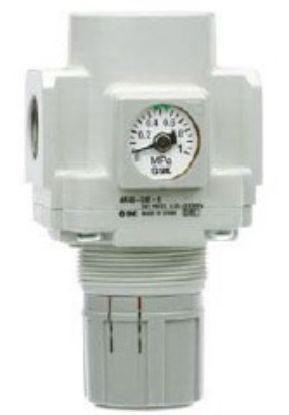 Afbeeldingen van SMC Drukregelaar 1/2 met inbouw manomete