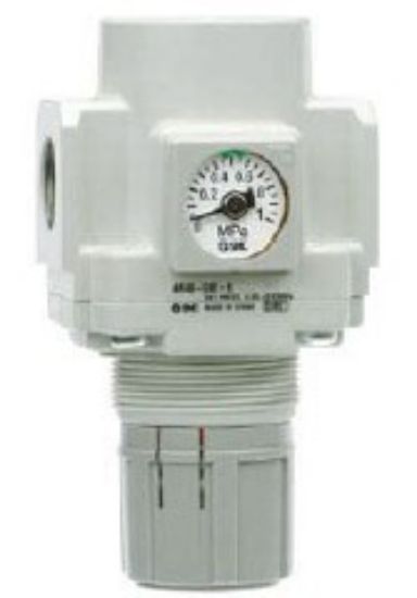 Afbeeldingen van SMC Drukregelaar 1/2 met inbouw manomete