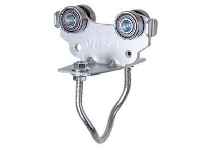 Afbeeldingen van Slangwagen 30mm (U-Beugel) RVS