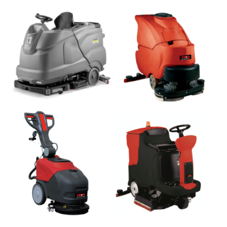 Afbeelding voor categorie Schrob-/zuigmachines