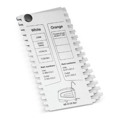 Afbeeldingen van Template set profile BR 47/35 ESC
